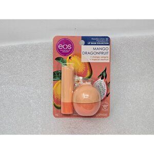 EOS Mango Dragonfruit Lip Balm Duo With Natural Shea For Hydration